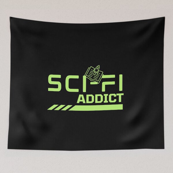 Item preview, Sci-Fi Addict designed and sold by askthebookbug.