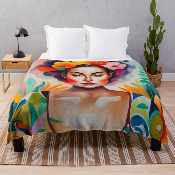 Item preview, Woman wearing floral and deep neckline  designed and sold by Lefteris Betsis.