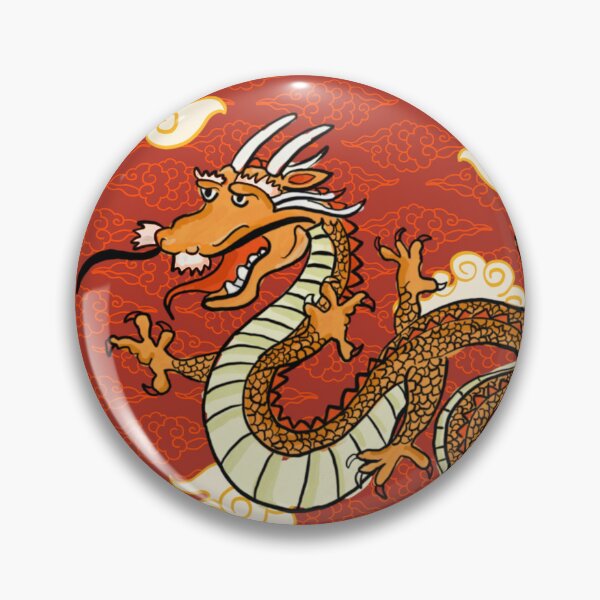 Item preview, Dragón chino 2024 rojo Año nuevo chino Oriental Asiático designed and sold by Gkumar-design.