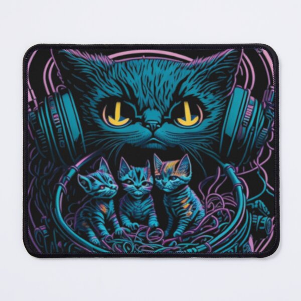 Item preview, Feline Beats: Cybergoth Kitten Designs designed and sold by alaa-mously.