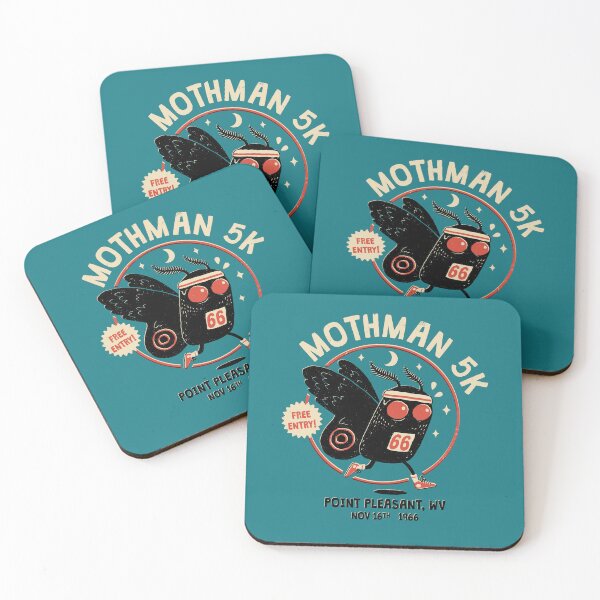 Item preview, Mothman 5K designed and sold by DinoMike.