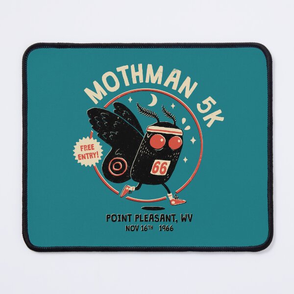Item preview, Mothman 5K designed and sold by DinoMike.