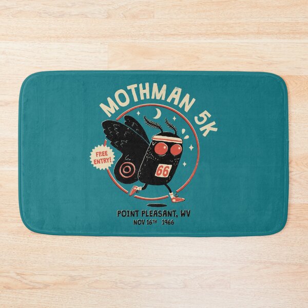 Item preview, Mothman 5K designed and sold by DinoMike.