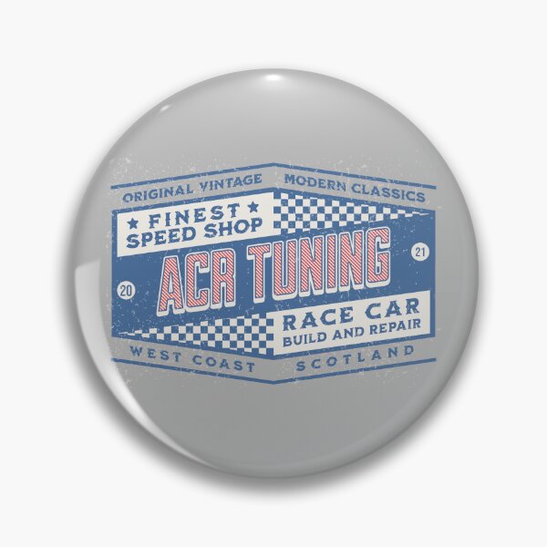 Item preview, ACR Speed Shop Retro designed and sold by ShellShocked21.