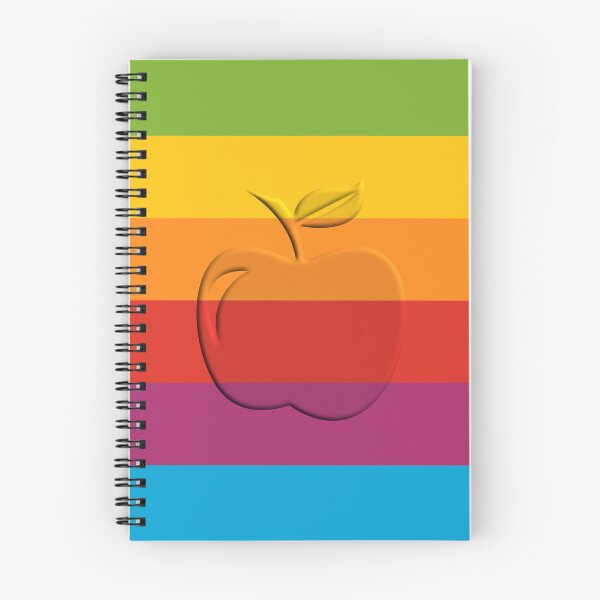 Item preview, Apple Retro Rainbow designed and sold by tiefenunscharf.