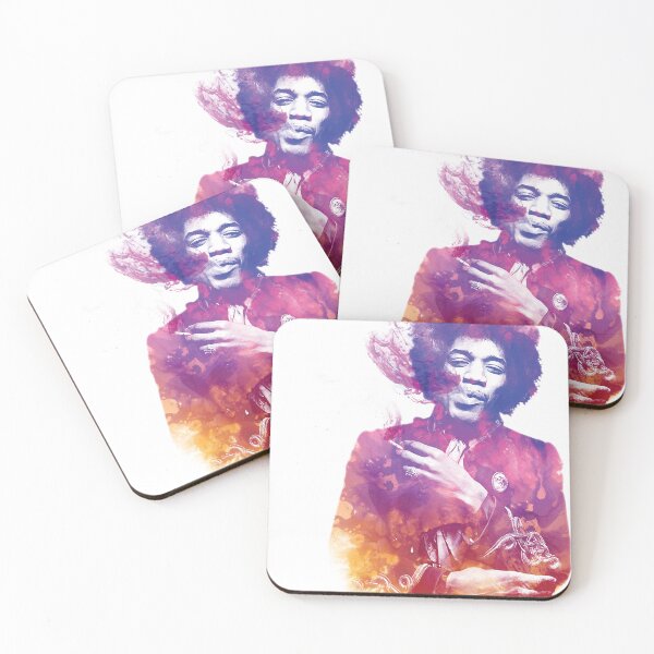 Item preview, Jimmy Hendrix Watercolor Splash Art designed and sold by Sam Spade.