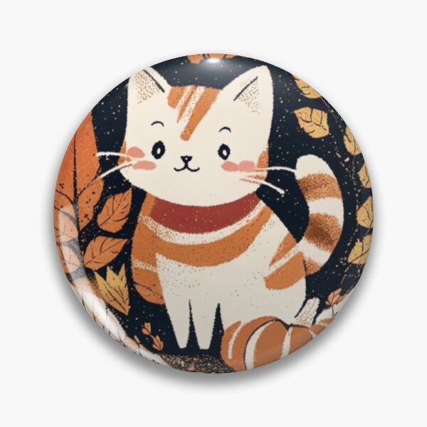 Artikelvorschau, Katze im Herbst entworfen und verkauft von Lannanun.