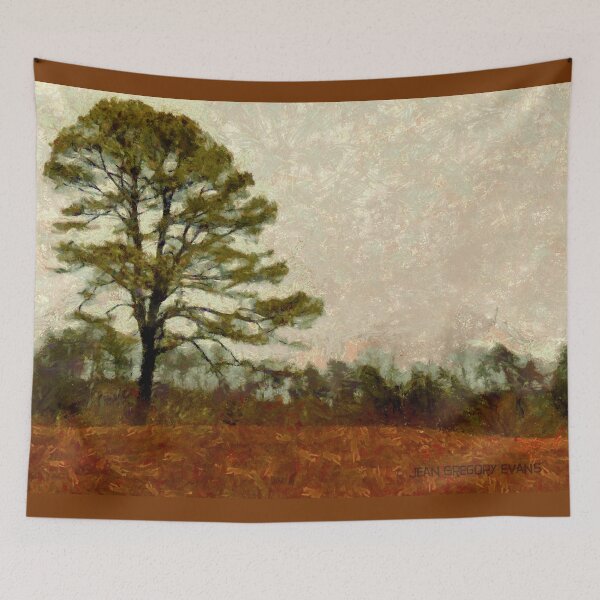Item preview, Solitary Pine designed and sold by Jean Gregory Evans.