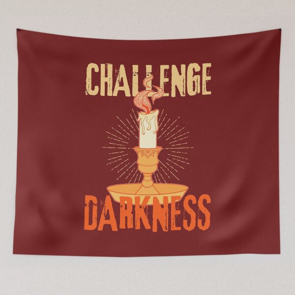 Item preview, Challenge Darkness | Lit Candle Flame designed and sold by ObsidianDaz.