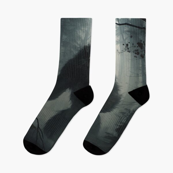 Item preview, The menacing Werewolf stalking its prey in a dark and foggy forest designed and sold by yourfavdraw.