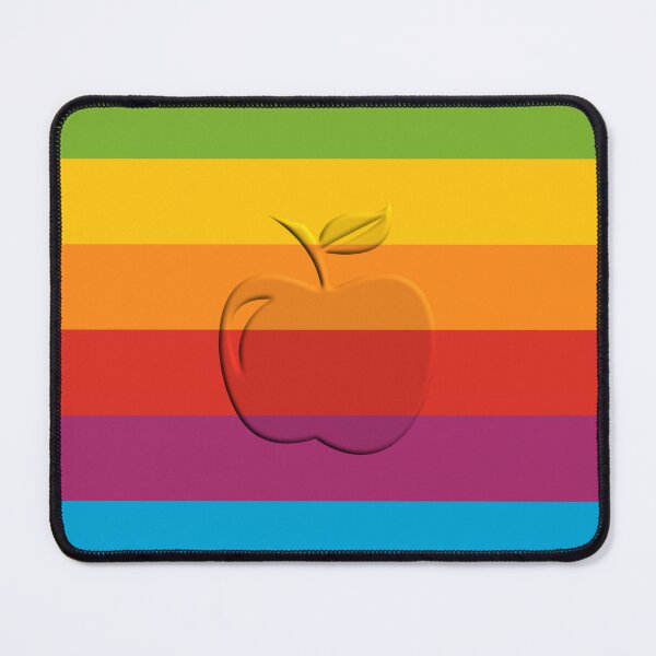 Item preview, Apple Retro Rainbow designed and sold by tiefenunscharf.