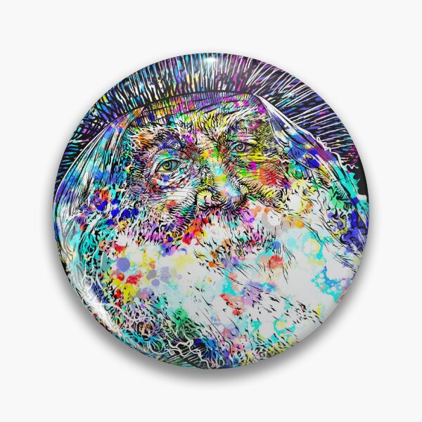 Item preview, WALT WHITMAN ink and watercolor portrait designed and sold by lautir.
