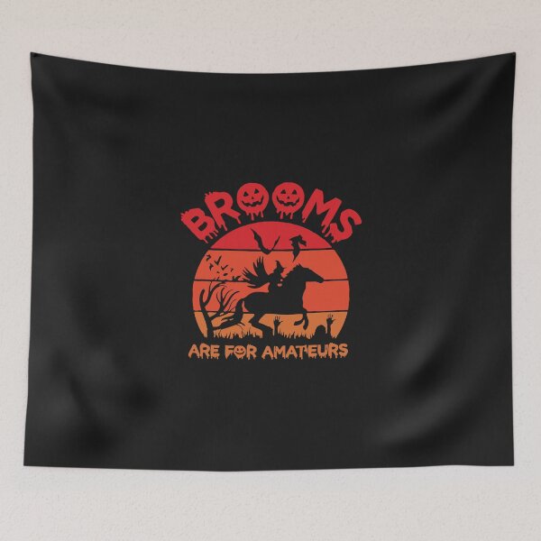 Item preview, Brooms Are For Amateurs Halloween designed and sold by fatonah.