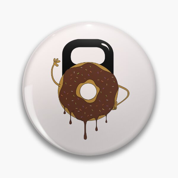 Item preview, Funny Kettlebell Donut designed and sold by Emmalouiss88.