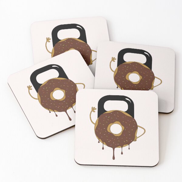 Item preview, Funny Kettlebell Donut designed and sold by Emmalouiss88.