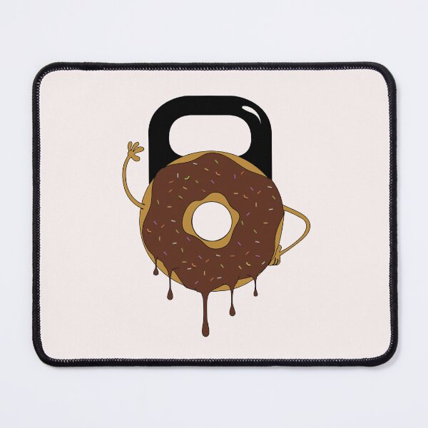 Item preview, Funny Kettlebell Donut designed and sold by Emmalouiss88.