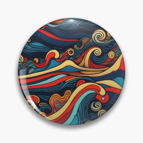 Item preview, Waves of Colors designed and sold by lebogdan.