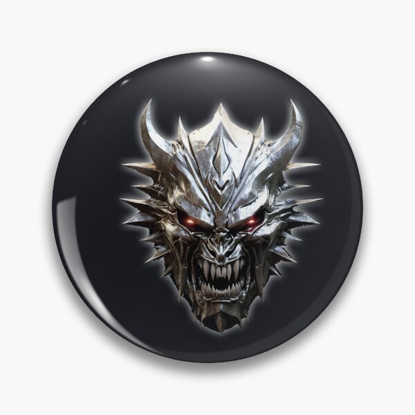 Item preview, close up of a demonic mask designed and sold by Mickeymouse2023.