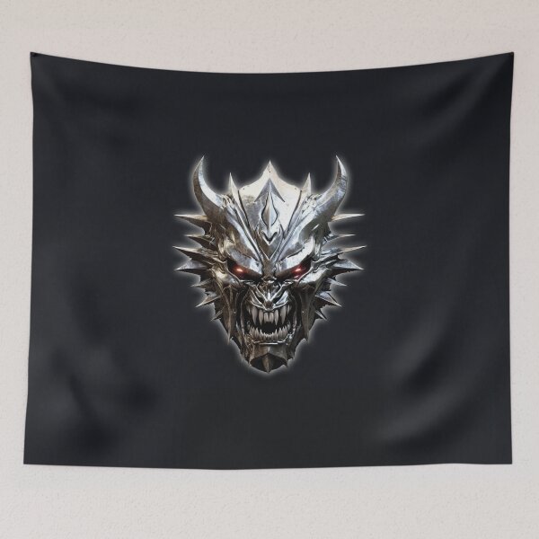 Item preview, close up of a demonic mask designed and sold by Mickeymouse2023.