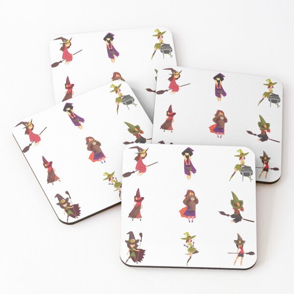 Item preview, Pack of illustrations of beautiful witches on Halloween designed and sold by huape.
