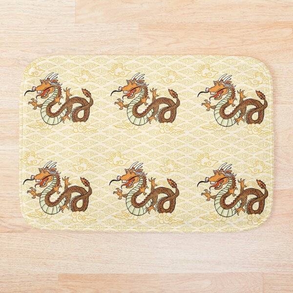 Item preview, Chinese Dragon 2024 red yellow gold Chinese New Year Oriental Asian designed and sold by Gkumar-design.