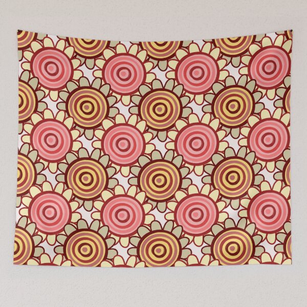 Item preview, Abstract floral pattern designed and sold by Kalaidas-Art.