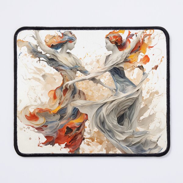 Item preview, Colourful Flame Effect bstract Art Female Dancers designed and sold by PioneerX1.