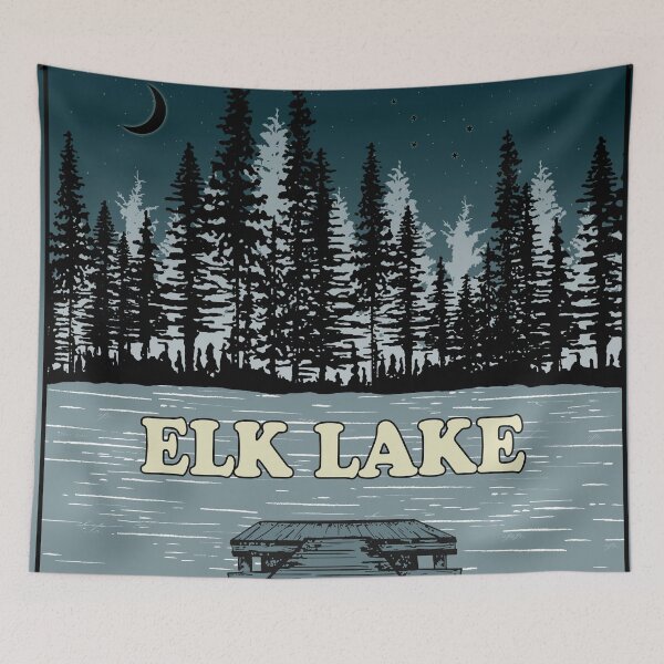 Item preview, A Night on Elk Lake designed and sold by GreatLakesLocal.