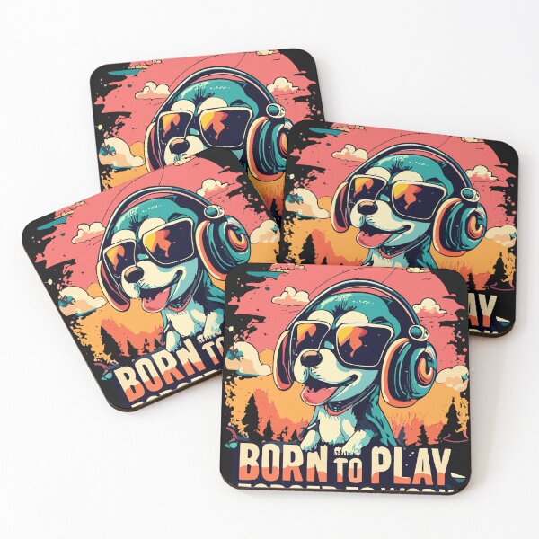 Item preview, Paws and Play Born to Play, Forced to Work designed and sold by Subho Store.