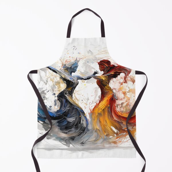 Item preview, Colourful Flame Effect bstract Art Female Dancers designed and sold by PioneerX1.