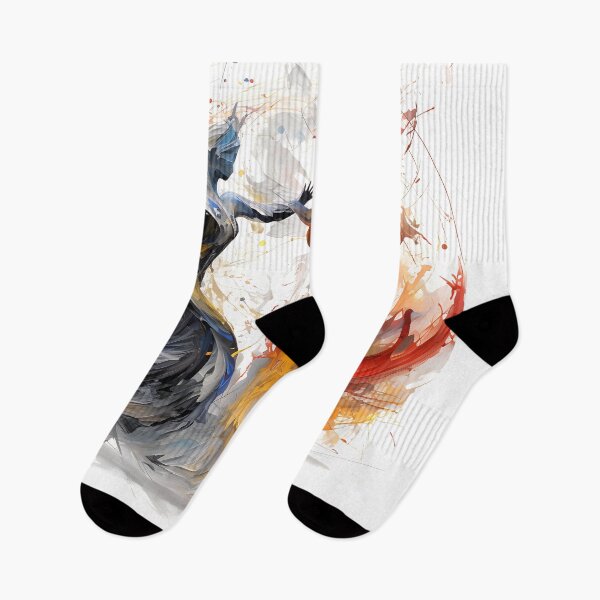 Item preview, Colourful Flame Effect bstract Art Female Dancers designed and sold by PioneerX1.