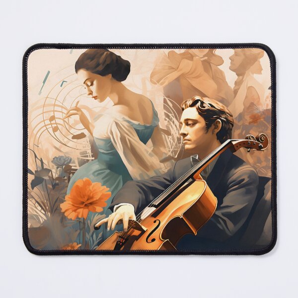 Item preview, Musician Playing Cello designed and sold by dcrc.