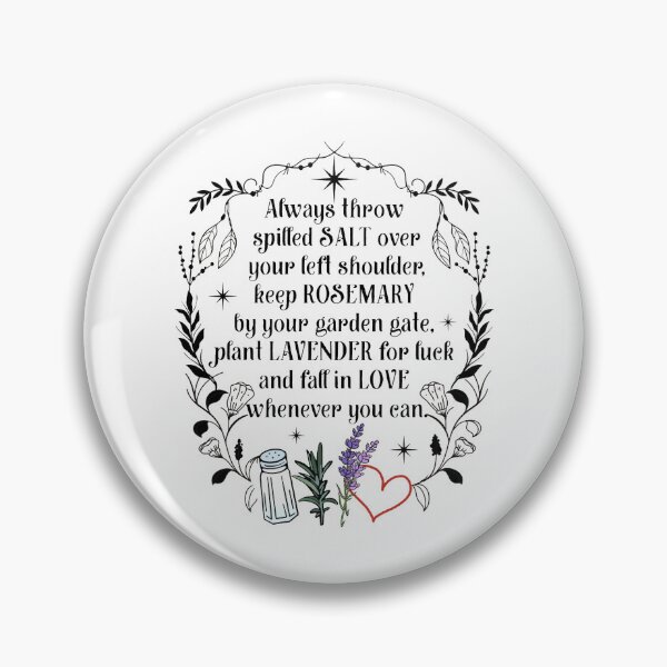 Item preview, Salt Rosemary Lavender Love Magic Spell designed and sold by DeniseGardoler.