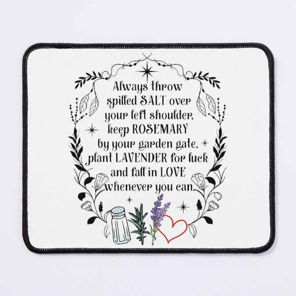Item preview, Salt Rosemary Lavender Love Magic Spell designed and sold by DeniseGardoler.