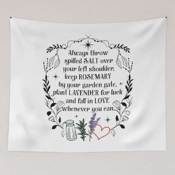 Item preview, Salt Rosemary Lavender Love Magic Spell designed and sold by DeniseGardoler.