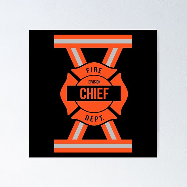 Item preview, Division Chief Fire Brigade designed and sold by titanosdesign.