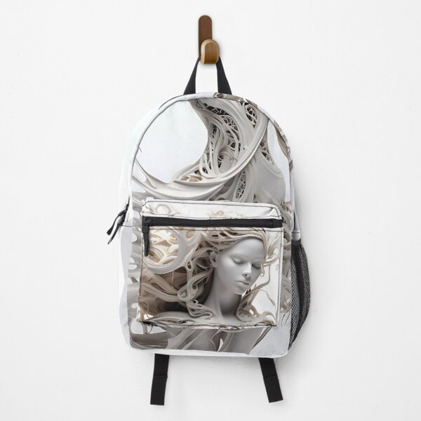 Item preview, Abstract Intricate White Digital Art Dancer designed and sold by PioneerX1.