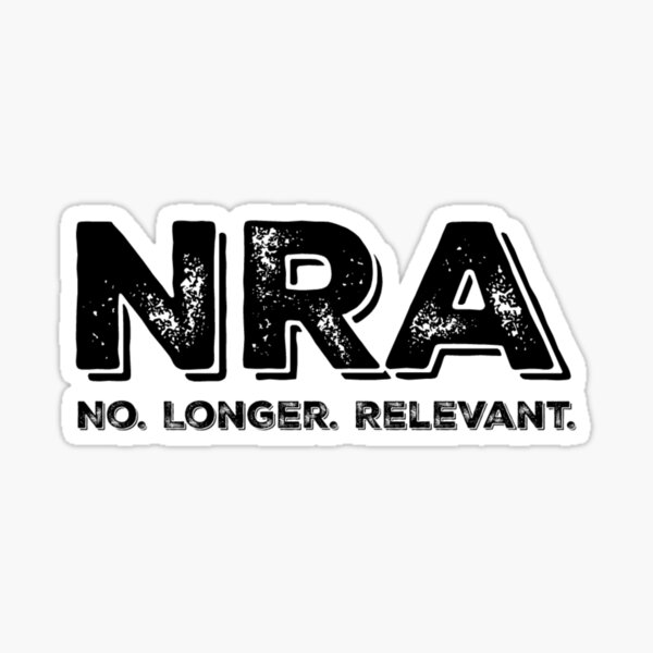 Anti Nra Stickers Redbubble