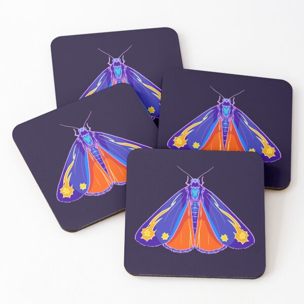 Item preview, Comet Cinnabar Moth designed and sold by StrangeCrows.