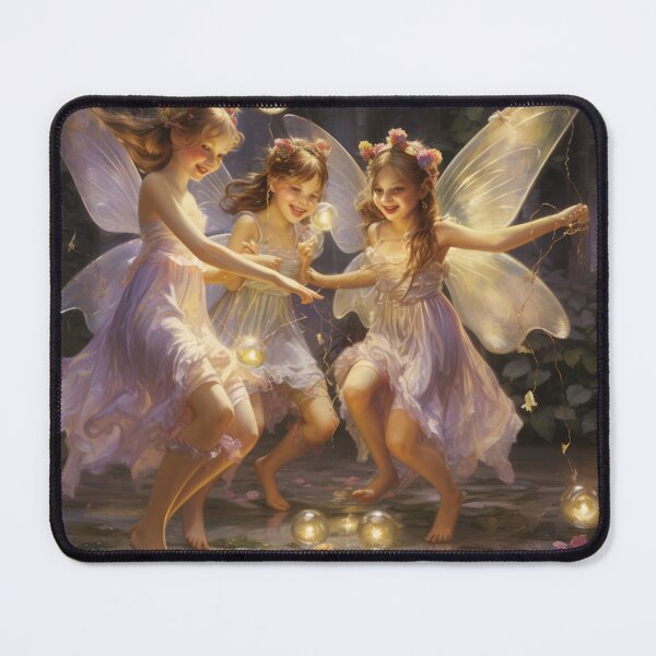 Item preview, Giggling Fairies with Glittering Candy designed and sold by yourfavdraw.
