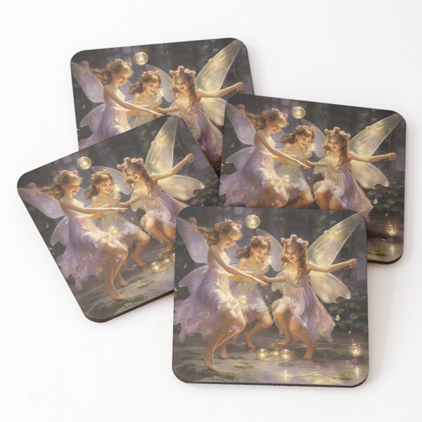 Item preview, Giggling Fairies with Glittering Candy designed and sold by yourfavdraw.