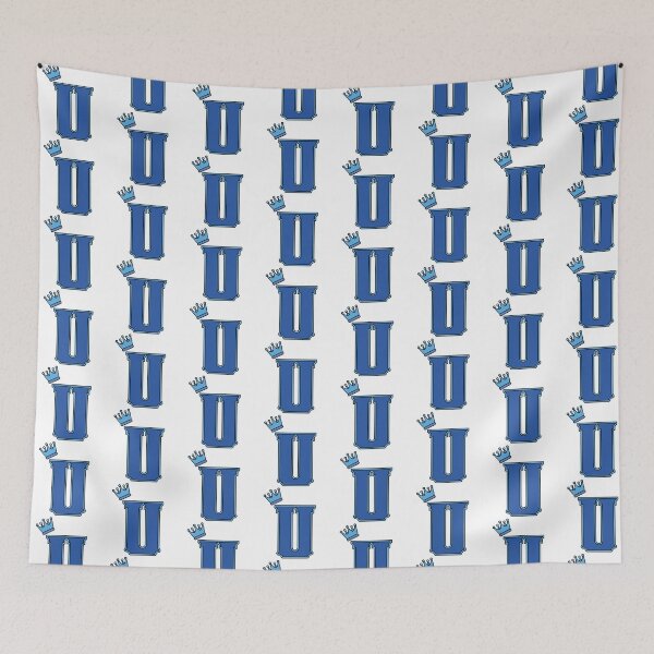 Item preview, Blue Letter U designed and sold by AFJ-Creative.