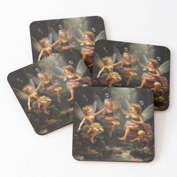 Item preview, Giggling Candy-Carrying Fairies designed and sold by yourfavdraw.