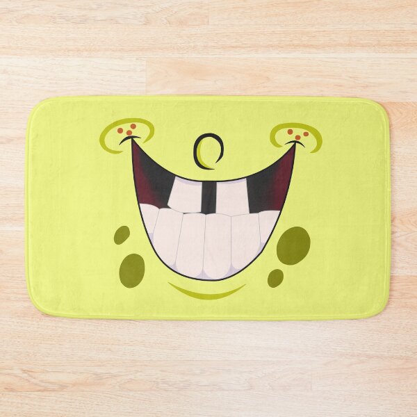 Item preview, smile sponge - yellow designed and sold by ZiphGames.