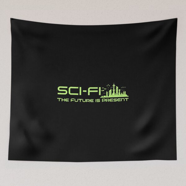 Item preview, Sci-Fi - The Future is Present designed and sold by askthebookbug.