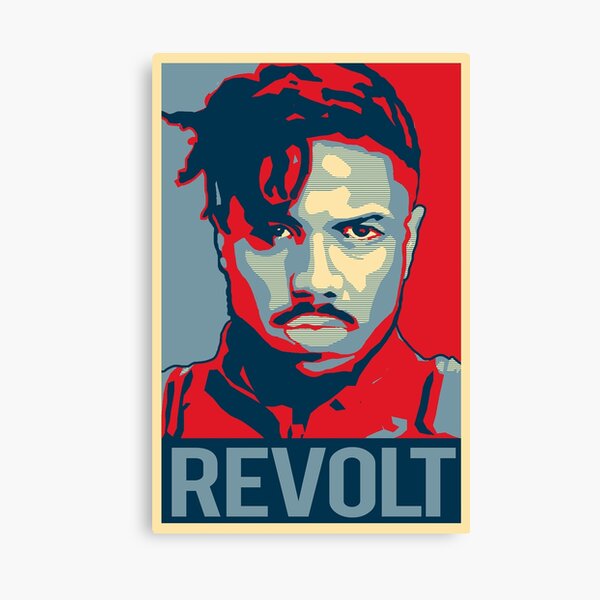 Killmonger - Revolt! Canvas Print
