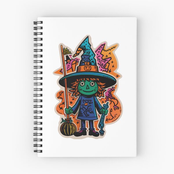 Item preview, Jolly Green Witch Sticker designed and sold by spikesNprints.