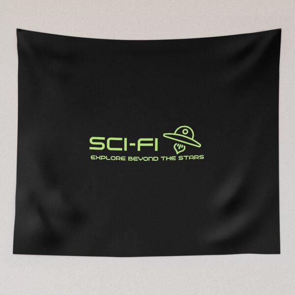 Item preview, Sci-Fi - Explore Beyond The Stars designed and sold by askthebookbug.