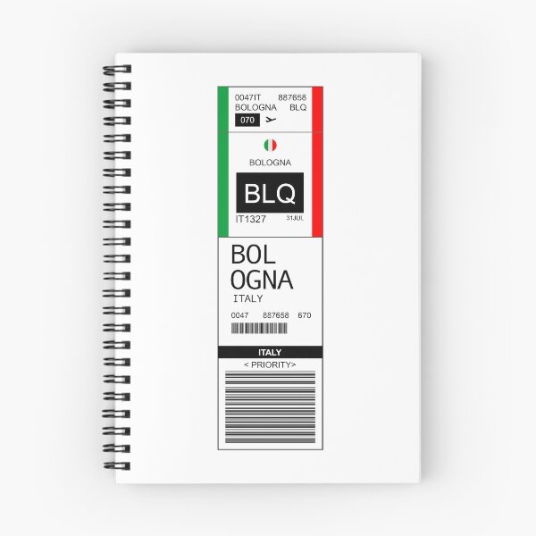 Item preview, Bologna Guglielmo Marconi BLQ Italy International Airport Luggage Tag designed and sold by TravelCamel.