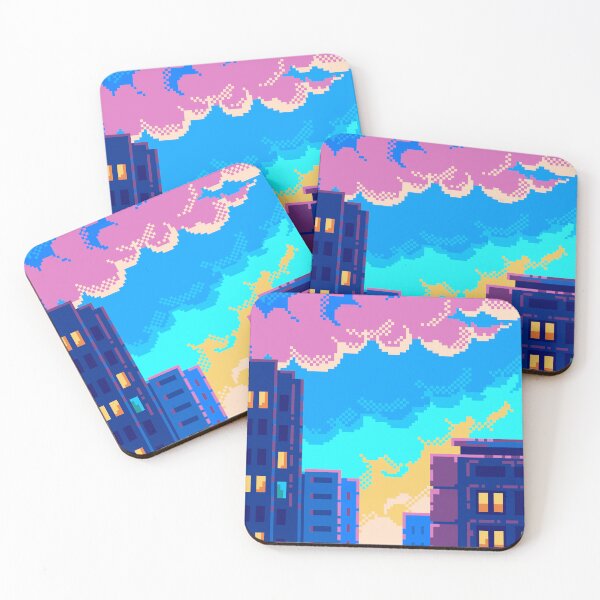 Item preview, Cityscapes - Vivid Sunset designed and sold by OLHA VOLKOVA.